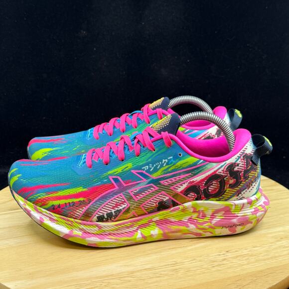 Asics Womens Noosa TRI 13 1012A898 Multicolor Running Shoes Size 10 Bright Color - Picture 2 of 10